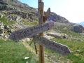 Cruce de la GR 11 (Refugio de Respomuso - Baños de Panticosa) con la GR 10 francesa (Puerto de Marcadau).