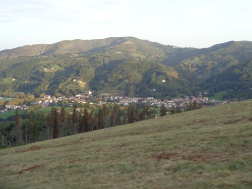 Vista de Vera de Bidasoa.