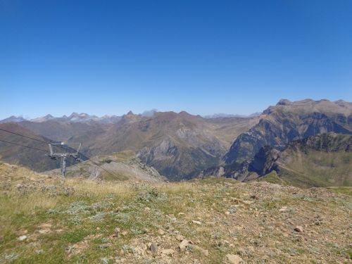Vistas desde el paso de la Tuca Blanca.